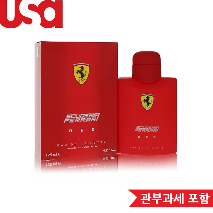 페라리 Ferrari Scuderia 스쿠데리아 레드 코롱 EDT 향수 125ml 페라리 Ferrari Scuderia 스쿠데리아 레드 코롱 EDT 향수 125ml