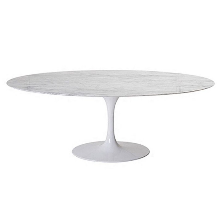 천연 대리석 식탁 테이블 고급 엄정화 화이트 천연 북유럽 다이닝 심플