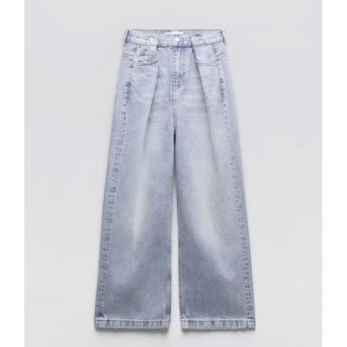 zara 자라 여자데님팬츠 와이드 청바지 15H0721