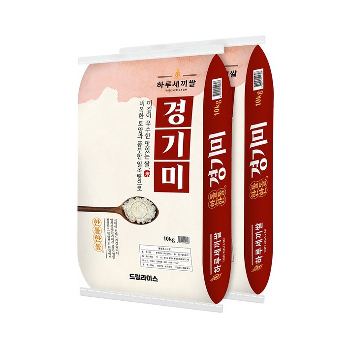 프리미엄 경기미 20kg(10kg+10kg) 특등급 당일도정, 2개, 10kg