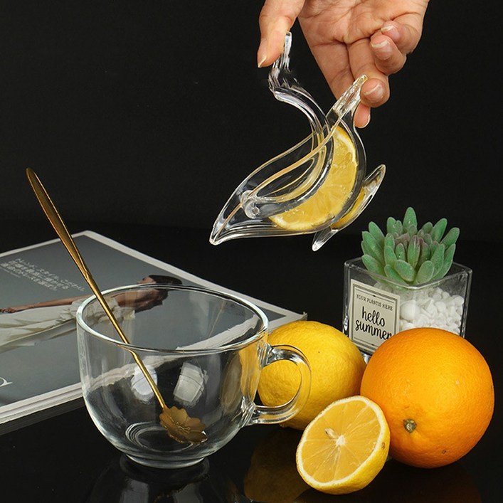 버드 과일착즙기 레몬 스퀴즈 스퀴져 즙짜개 즙짜기 라임 오렌지 레몬 과일착즙기 하이볼 과일즙짜기 투명 N595
