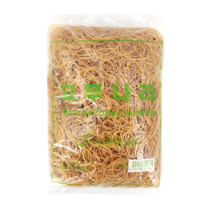 고무밴드 1kg 천연 고무 100% 고무줄, 1개