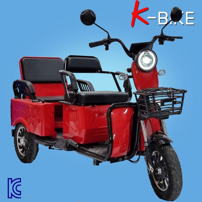 코리아바이크 KTC1000 삼륜 전동스쿠터 / 어르신 전동차  / 노인용 스쿠터 / 전자식 자동브레이크 옵션 전동카트 / 전동사발이 삼발이 전동스쿠터 / 국내완조립 당일배송