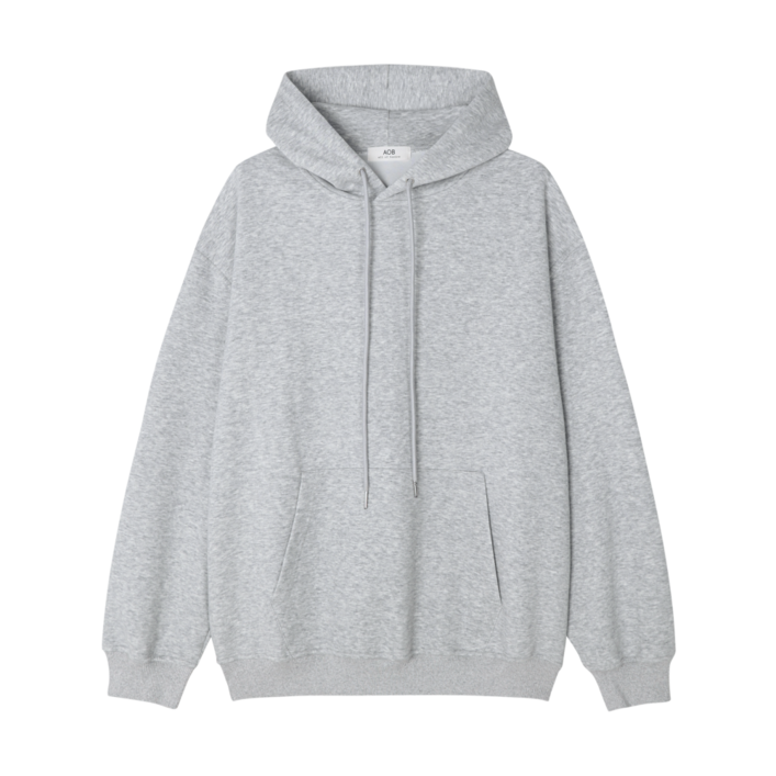 A.O.BAOB 올오브베이직 남녀공용 오버핏 스웨트 후드 긴팔티 면
