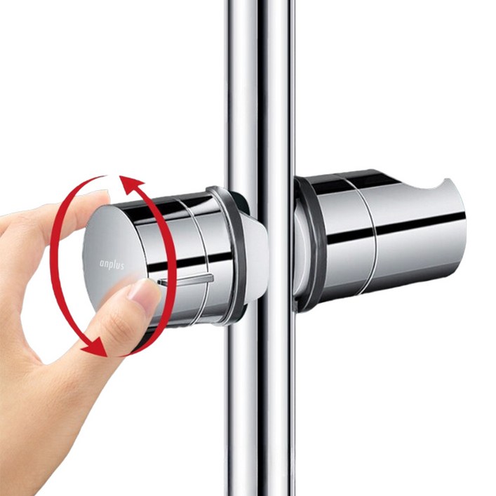 앙플러스 설치가 쉬운 만능 행거 샤워기 거치대