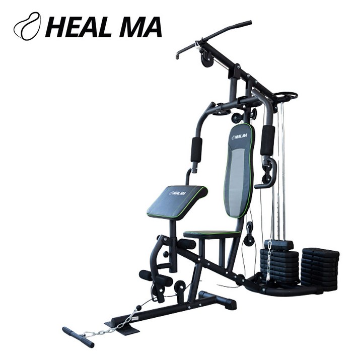 헬마 멀티홈짐 KL7080 초특가50 블럭포함 15가지이상 웨이트기구