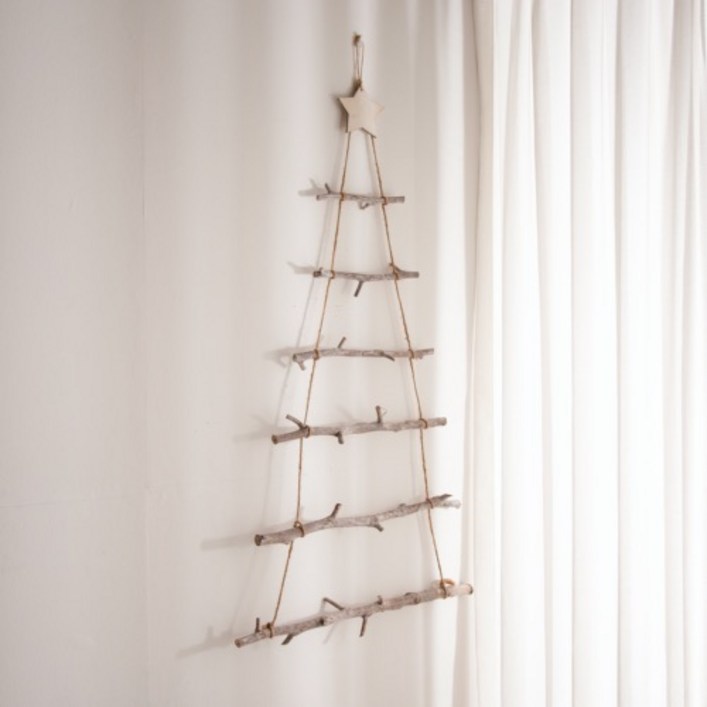 엠디자인 우드 월트리90cm크리스마스장식 겨울소품 겨울디스플레이 트리꾸미기 오너먼트 겨울 계절 장식 디스플레이