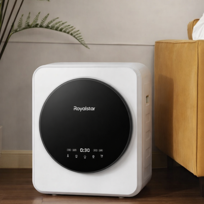 지오테크 미니건조기 소형 건조기 5kg 8kg 미니건조기 세탁건조기 원룸 수건 자취방, 화이트, 5KG 기본형