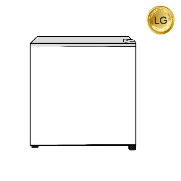LG 미니냉장고 B053W14 원룸냉장고 사무실 오피스텔 모텔 소형 원도어 43리터