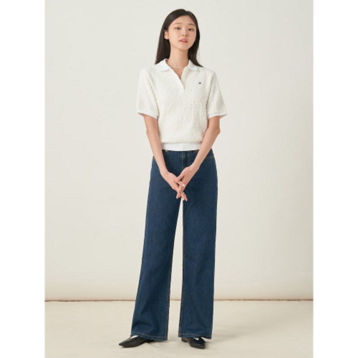 빈폴 레이디스 BEANPOLE LADIES 멜로우 데님 팬츠 블루 (BF5721C72P) BF5721C72P