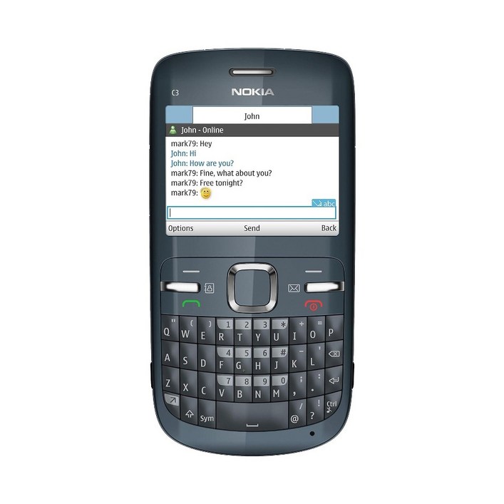 Nokia C300 공기계 휴대폰  잠금해제 미국판 자급제폰