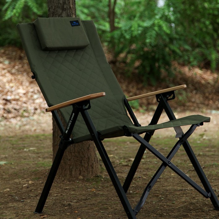 블루폴 누볼라 리클라이너 릴렉스체어 4단계 각도조절 폴딩 캠핑의자