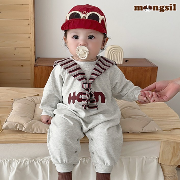 몽실이 숄세트 맨투맨 우주복 아동 유아 가을 봄 점프슈트 남아 여아 외출복
