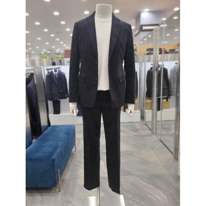 앤드지 코듀로이 캬주얼 셋업 수트 BSF4KG1102 NV SET