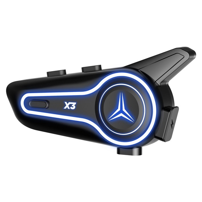 Mankiw맨큐 오토바이 전용 헬멧 블루투스 헤드셋 노이즈캔슬링 마이크 대용량 배터리 IP67 방수 지원