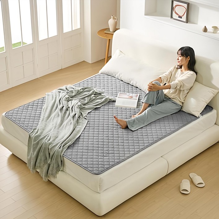 곰표한일 EMF 탄소매트 전기장판 진그레이 YK-TWO-G