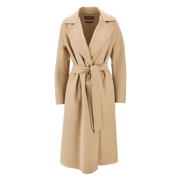 막스마라 타이 웨이스트 코트