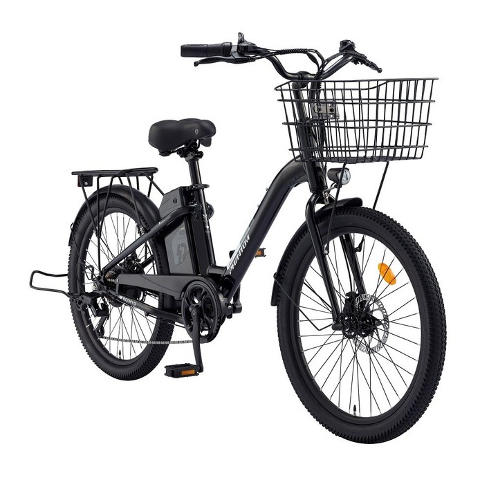 삼천리 2026 완조립 60.96cm24인치 팬텀 이콘 D 파스 스로틀 시티형 전기 자전거