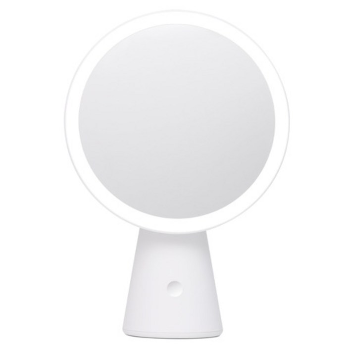 플랜룩스 원형 서클 LED 조명 화장 탁상 거울, 화이트 - 쇼핑앤샵
