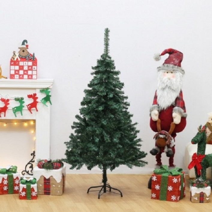 도토로 풍성한 크리스마스 스카치 트리, 단일색상