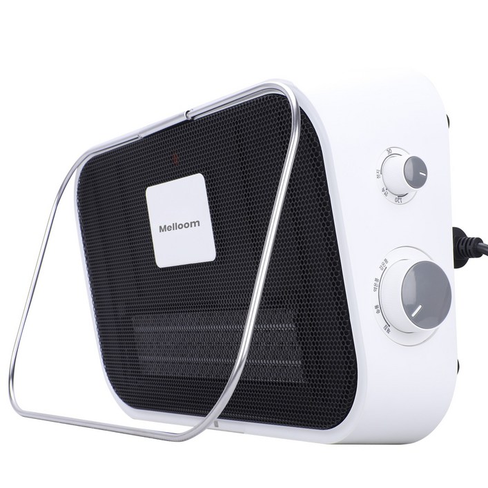 멜룸 PTC 욕실 온풍기 무타공 벽걸이 전기 히터 생활방수, MEL-7015PTC