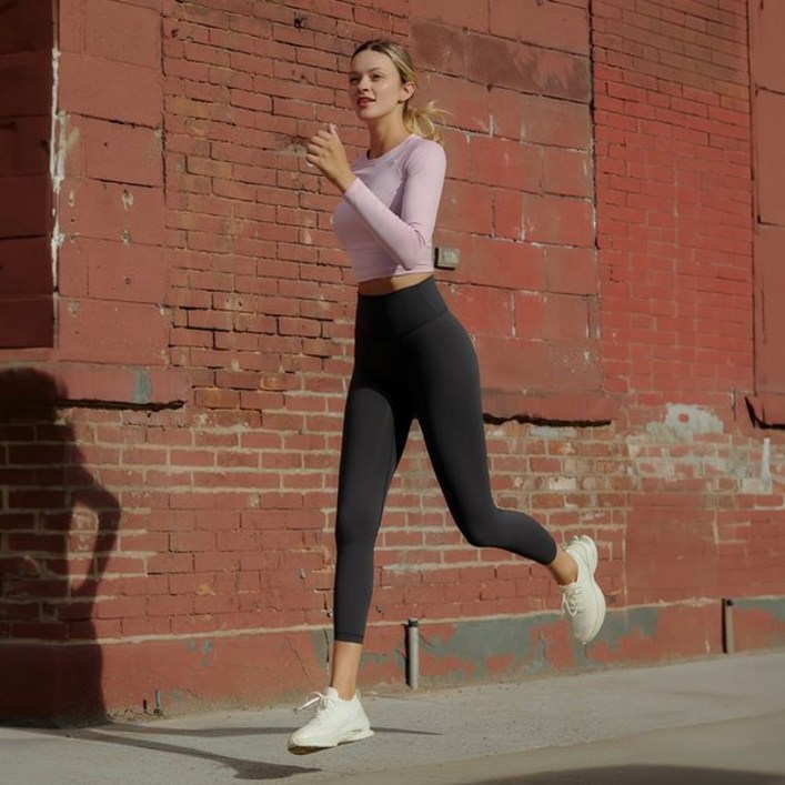 백화점정품 안다르 11 에어쿨링 지니 시그니처 레깅스 8.2부