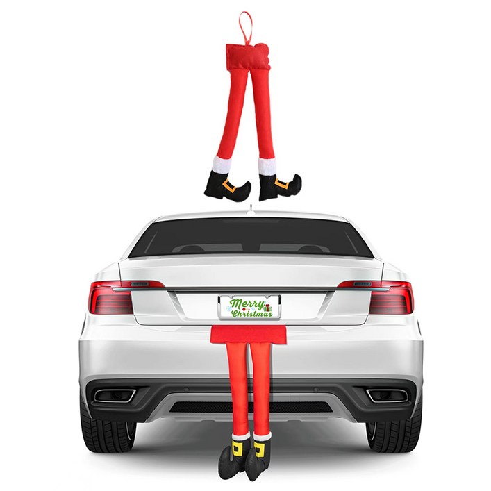 iSefoyo 크리스마스 장식 자동차용 크리스마스 자동차  장식품SDQC5