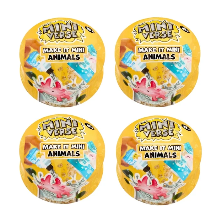 쿠쿠스토어 2025 마그나 미니버스 메이크 잇 애니멀 시리즈 박스 DIY 블라인드 장난감 방 장식 맞춤형 할로