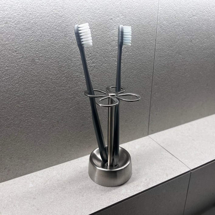 코지로로 칫솔거치대 스텐 칫솔꽂이