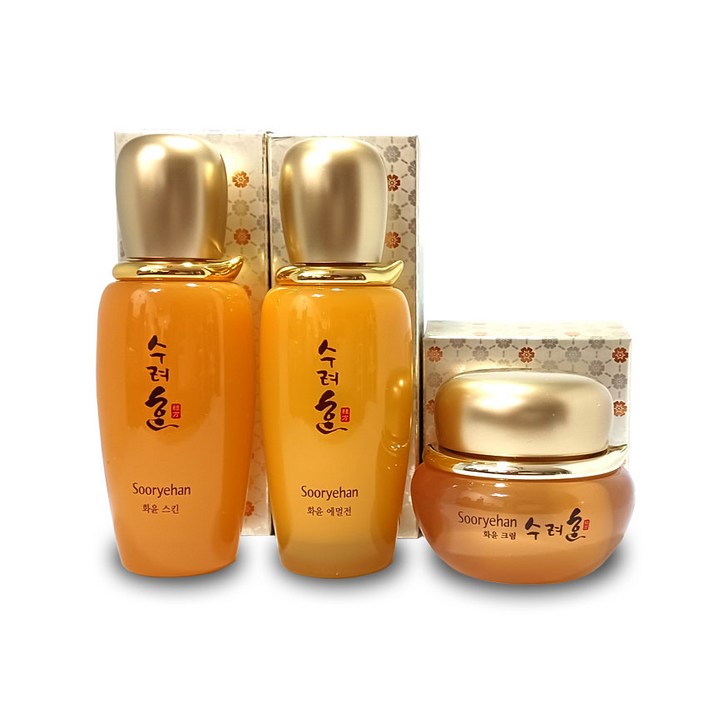 수려한 화윤 기초 3종스킨에멀젼크림주름한방