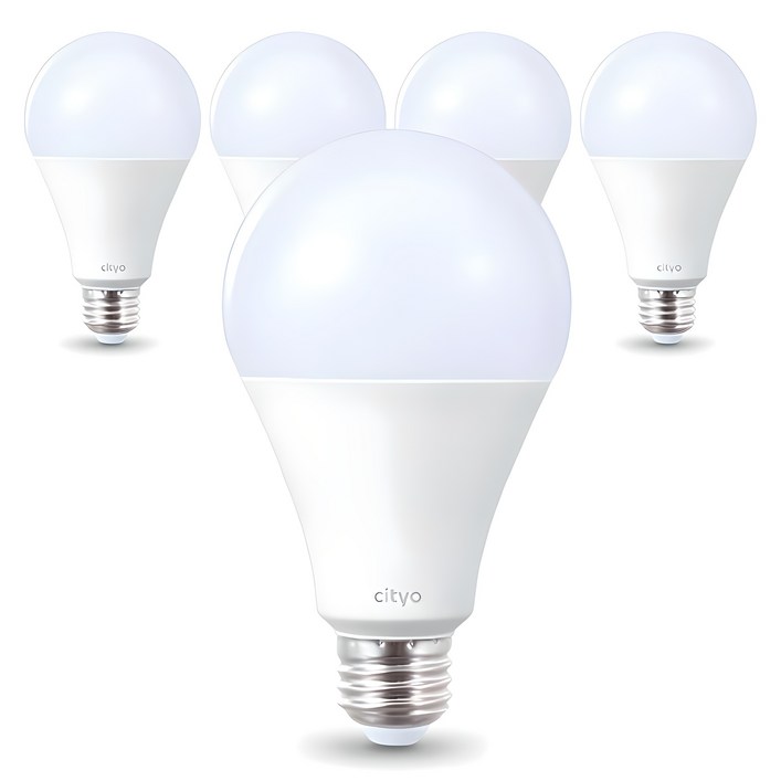 씨티오 LED 화이트 전구 20W