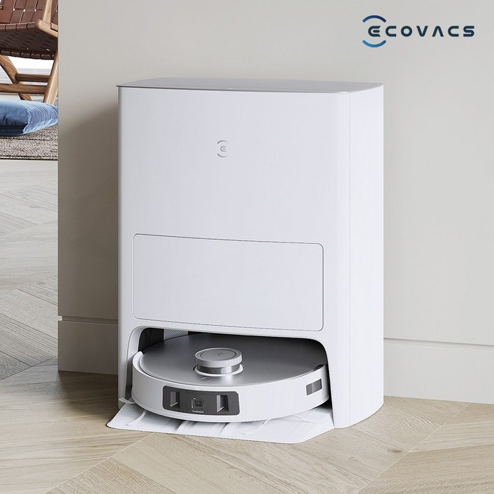 제조사 공식리퍼 에코백스 듀얼 스테이션 올인원 로봇청소기