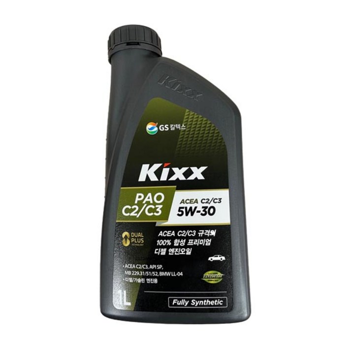 KIXX PAO C2 C3 5W30 1L 디젤, 1개, 5w30, 1L