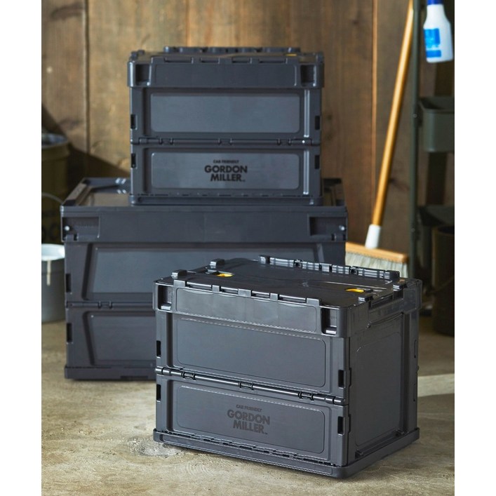 고든밀러 일본직구 카고 폴딩 20L 컨테이너 박스 블랙