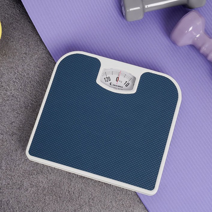 기계식체중계 최대하중 130kg 영점조절레버 미끄럼방지기능