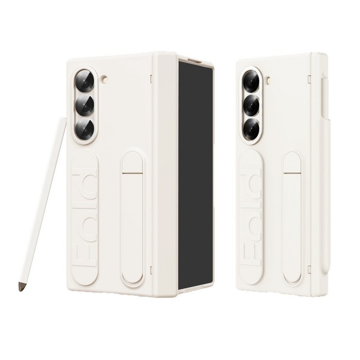 리네시 갤럭시 Z 폴드 슬림 힌지보호 풀커버 그립 스탠드 케이스  S펜