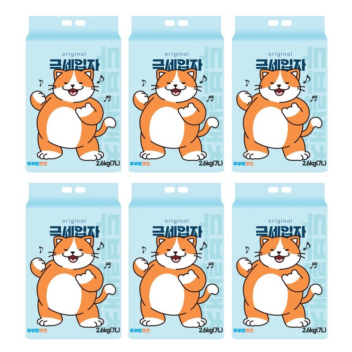 두부랑캣츠 극세입자 오리지날 2.6kg