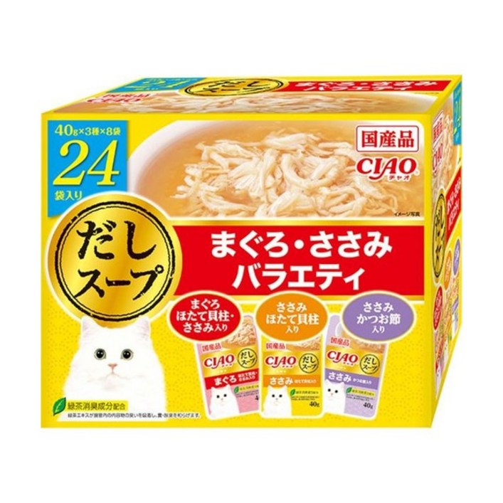 이나바 챠오 다시스프 버라이어티팩 3종 24개
