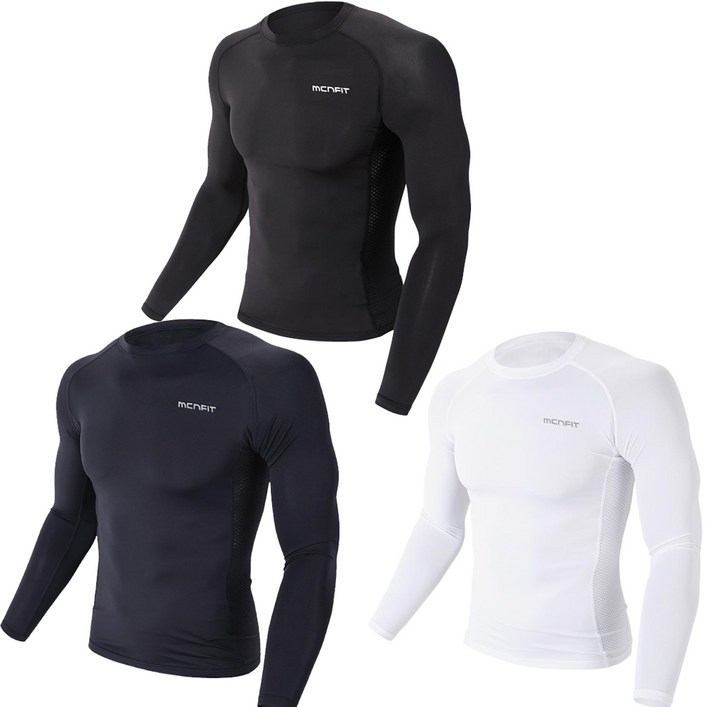 MCN 자전거 긴팔 이너웨어 베이스 K메쉬 스포츠 언더레이더