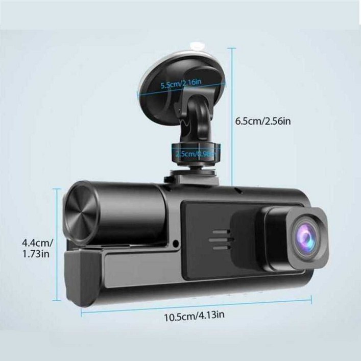 스마트룸미러 블랙박스 3채널 전방 내부 후방 gps