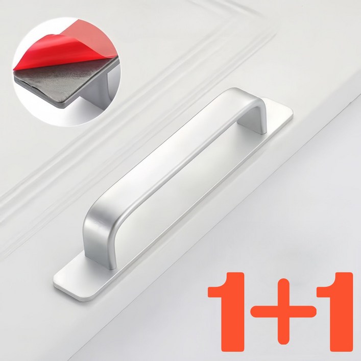 My Goods 11 강력 접착 무타공 손잡이 문 가구 부착식 창문 베란다문 서랍 싱크대 유리문