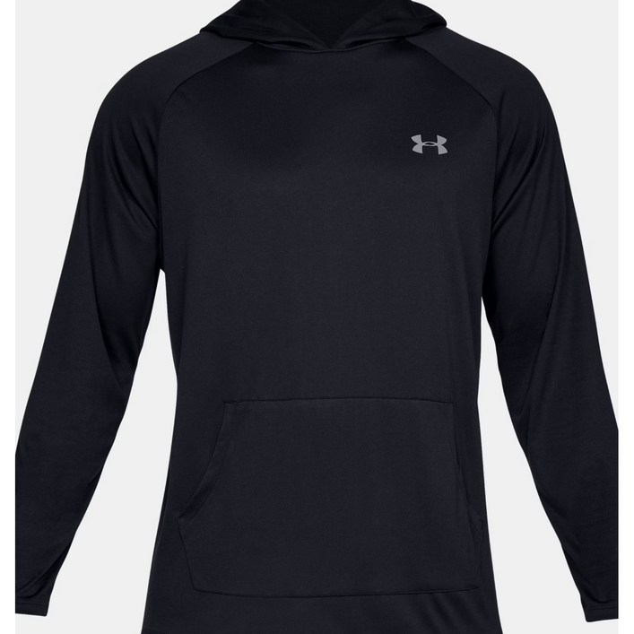 언더아머스포츠 기능성 후드티셔츠 Tech 속건성 TM1328703 긴팔 트레이닝복 남성 헬스 트레이닝 웨어