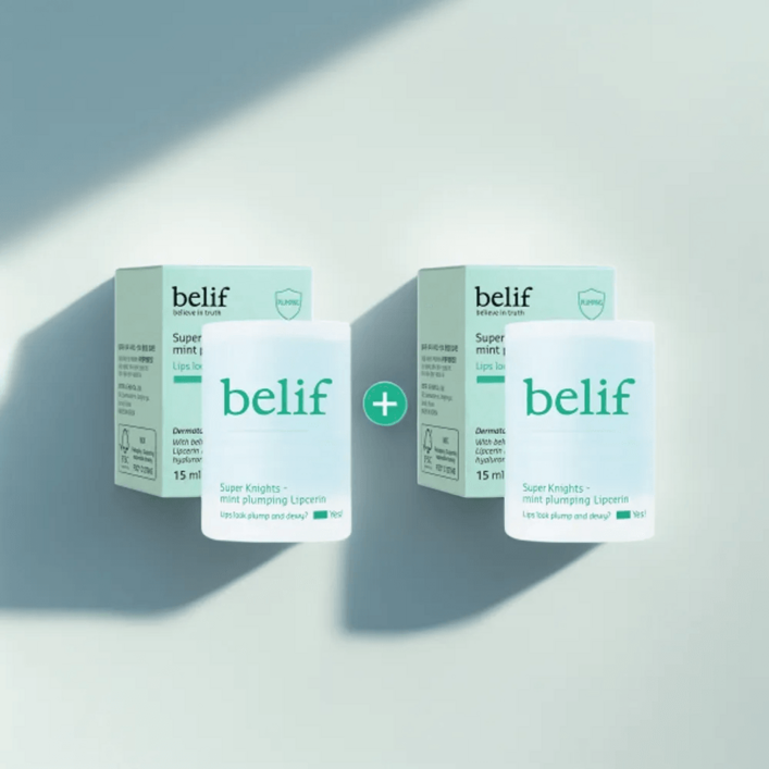주름개선 [2PACK]슈퍼나이츠 -  민트 플럼핑 립세린 기획세트
