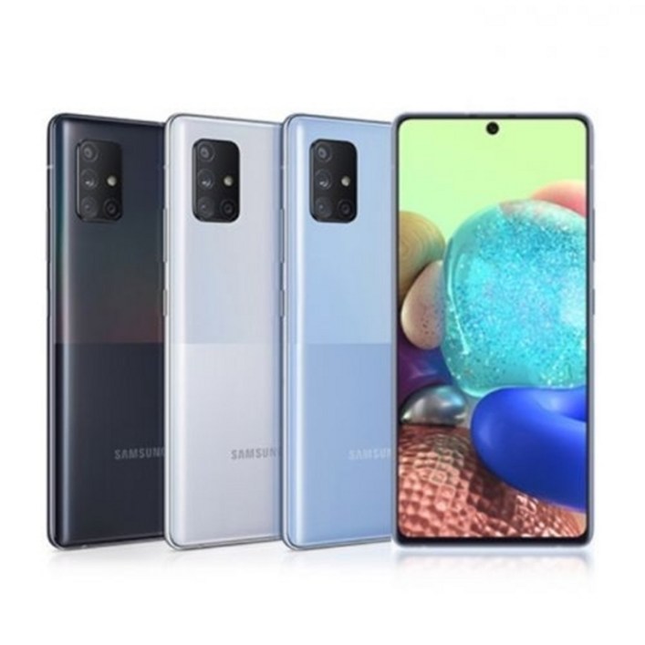 삼성전자 갤럭시 A 퀀텀 128GB SM-A716 공기계 중고폰 리퍼폰, 128GB, 프리즘 큐브 블루