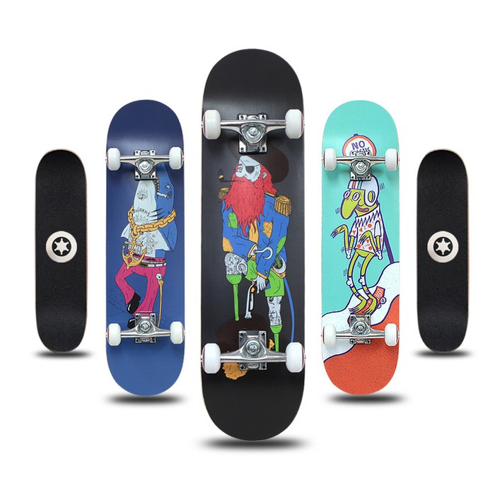 벨랑 스케이트보드 688 컴플리트 31인치 단풍나무, 1개