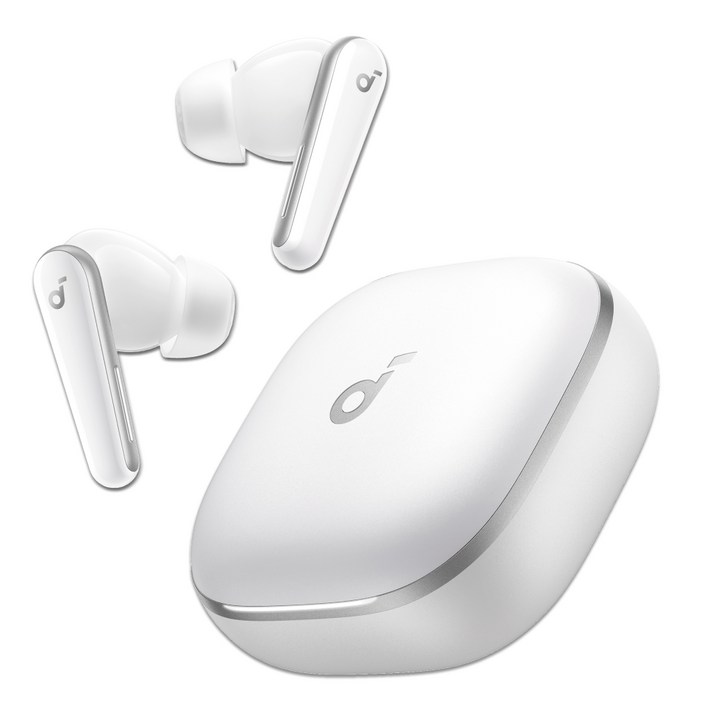 앤커 사운드코어 리버티5 노이즈캔슬링 블루투스이어폰, 화이트, A3957