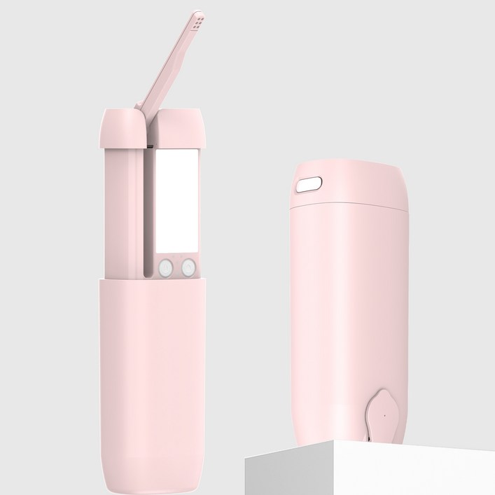 휴대용 비데 외출 여행용 C타입 충전식 비데 캠핑 전동비데,140ML,블루핑크