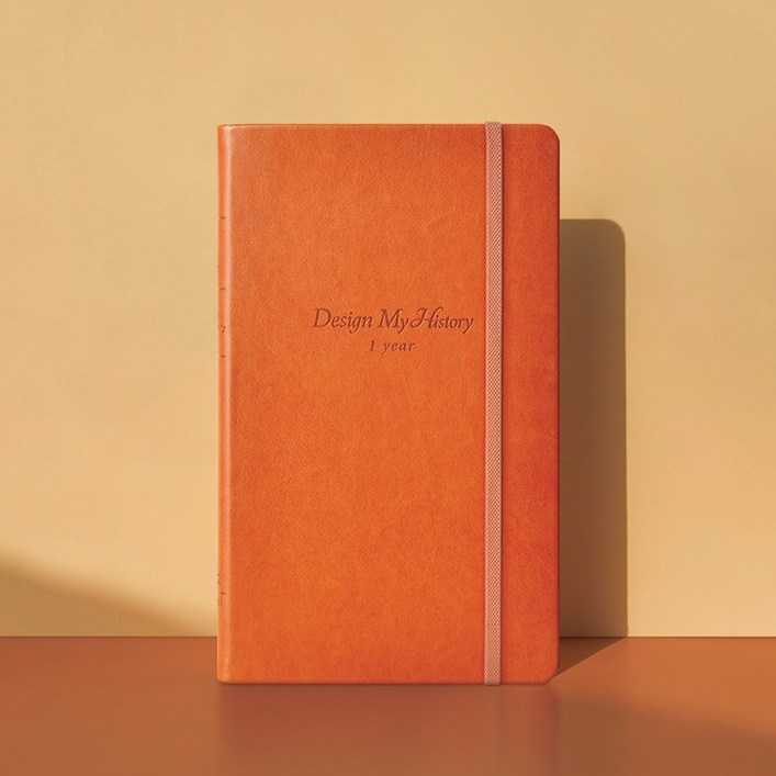 2026 JKM591 1년 데일리 다이어리, 브라운