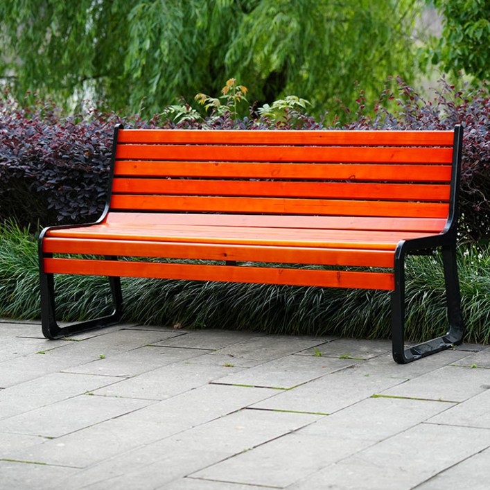 프리미엄 팔걸이없는 야외벤치 1800 심플디자인 방목 방수처리 아파트의자 공원의자 좋은자재 높은품질 버스정류장의자 벤치 정원벤치의자 실외내 겸용 팔걸이없는 등받이의자, 우드색상1800