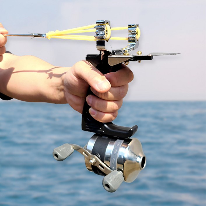 어바인 수중 피쉬슬링샷 새총 낚시 취미 고무줄총 보관케이스 증정